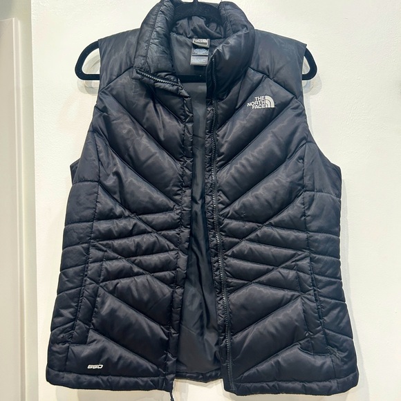 Authentic North Face Black Puffer Vest goose down - Picture 1 of 3
